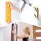 100 lb Picture Hangers, Picture Hooks for Hanging Pictures, 20Pcs Frame Hooks Picture Hangers Heavy Duty Hardware Hanger Kit Wooden Wall Painting Hangers Hooks and Nails for Pictures